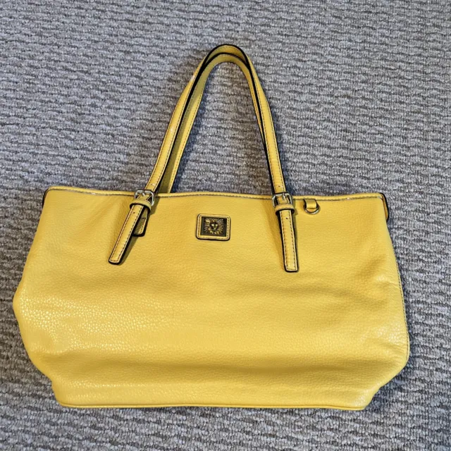 Anne Klein Yellow Shoulder Bag