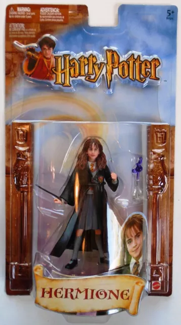 Hermione Granger Harry Potter Chamber of Secrets MATTEL Figure 2002 * RARE * NEW