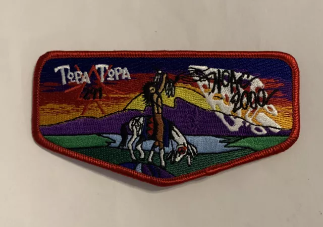 OA Topa Topa Lodge 291 2000 NOAC Flap Mint