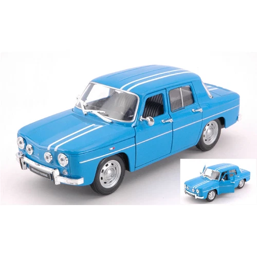 Modèle Réduit Peugeot 504 1975 Bleu - Échelle 1:24 Par Welly, Neuf