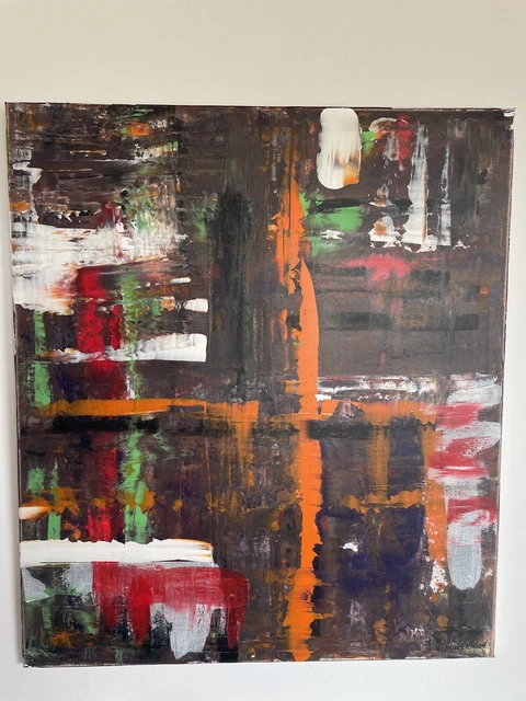 Cuadro Pintado A Mano Acrilico Sobre Lienzo