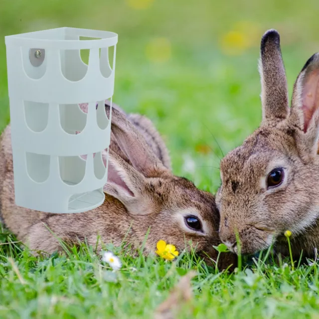 2 Pcs Futterspender Für Kleintiere Grasständer Zubehör Chinchillakäfige Hamster