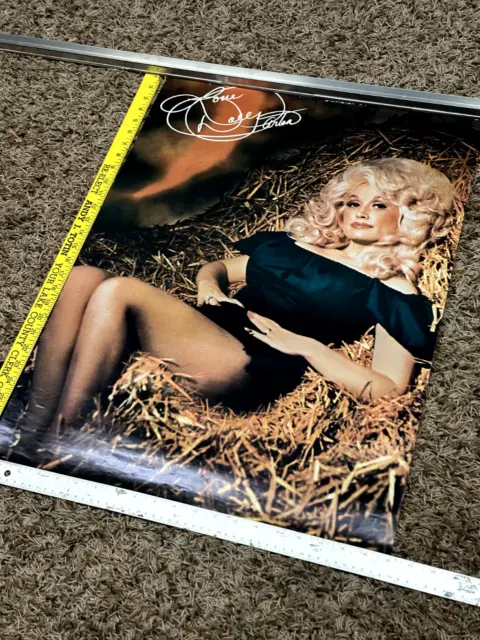 Original Love Dolly Parton 1978 Poster