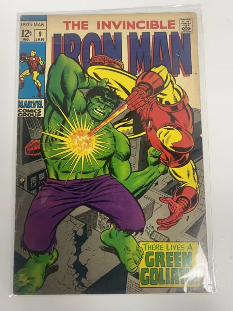 The Invincible Iron Man 9 (1968) Marvel Comics