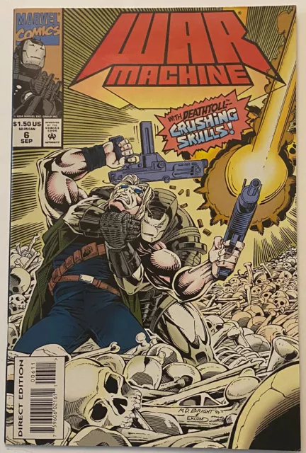 War Machine #6 Marvel Comics Unread Disney James Rhodes Iron Man Armor Wars Vf