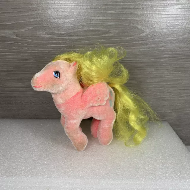 Rose: My Little Pony Vintage So Soft SS Pegasus Best Wishes G1