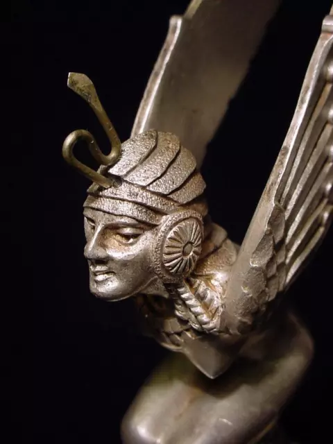 Art Deco  HOOD ORNAMENT  by M. Bonnot, French 1920's        "Egyptian Ailes"