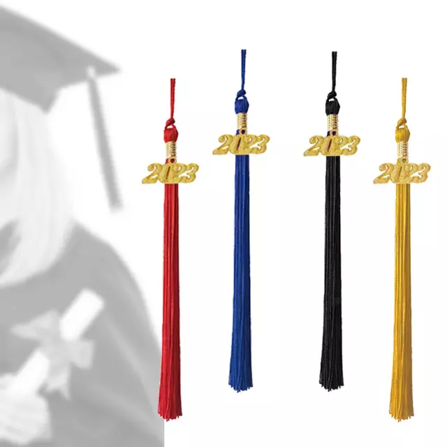 10 Pieces 2023 Graduation Cap Tassels Graduation Hat Tassel for Accessories