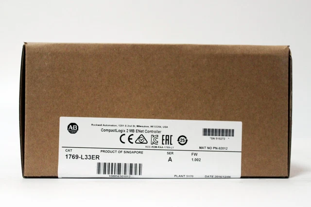 1769L33ER CompactLogix 2 MB ENet Controller
