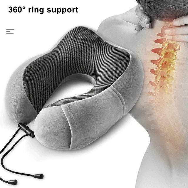 U-shaped Pillow Memory Foam Travel Pillow Travel Comfort Memory for Airplanes