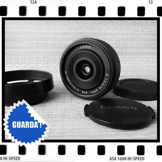 Panasonic OBIETTIVO Lumix G Pancake Lens 20mm F/1.7 ASPH (40mm Equiv - Foto 12