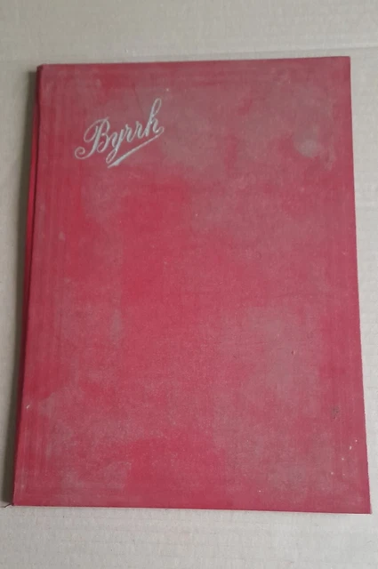 Vintage porte documents publicitaire Byrrh