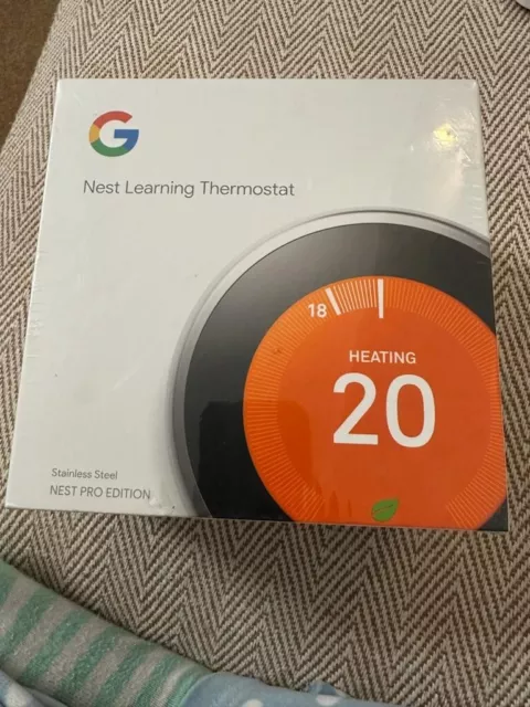 Google Nest® Smart Learning Thermostat - Stainless T200377, 3nd