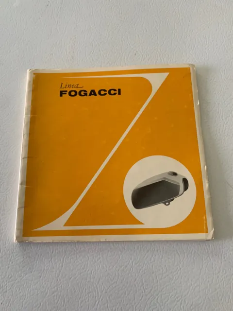 Linea Fogacci Italian Motorcycle Gas Tank Catalog Book Benelli Vintage 1972