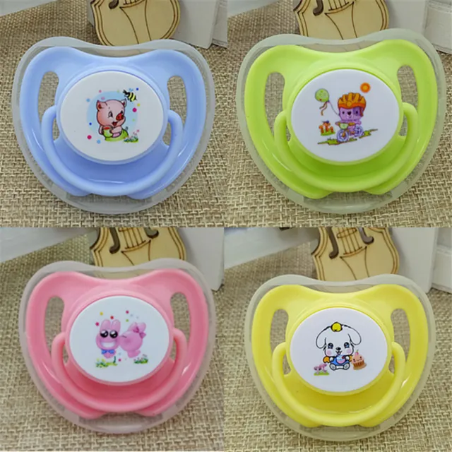 Infant Pacifier Butterfly Round Pacifiers Newborn Child Soother SiliconH=y=