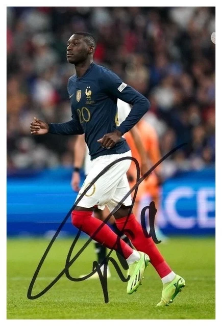 RANDAL KOLO MUANI (2) FRANCE WORLD CUP - 6x4 Signed Autograph PHOTO Print