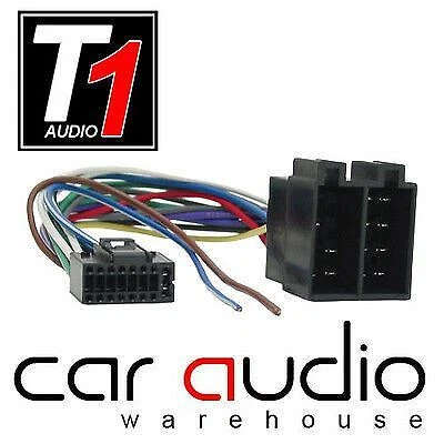 16 Pin ISO Wiring Harness Connector Adaptor Car Stereo Radio For Kenwood 