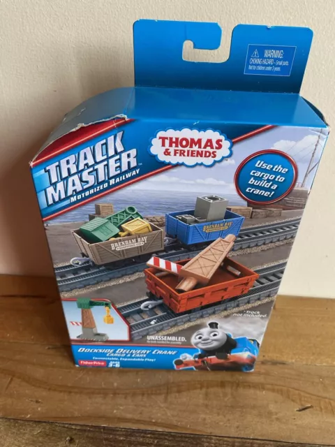 Thomas Friends Trackmaster Dockside Delivery Crane Cargo Cars Picclick Uk