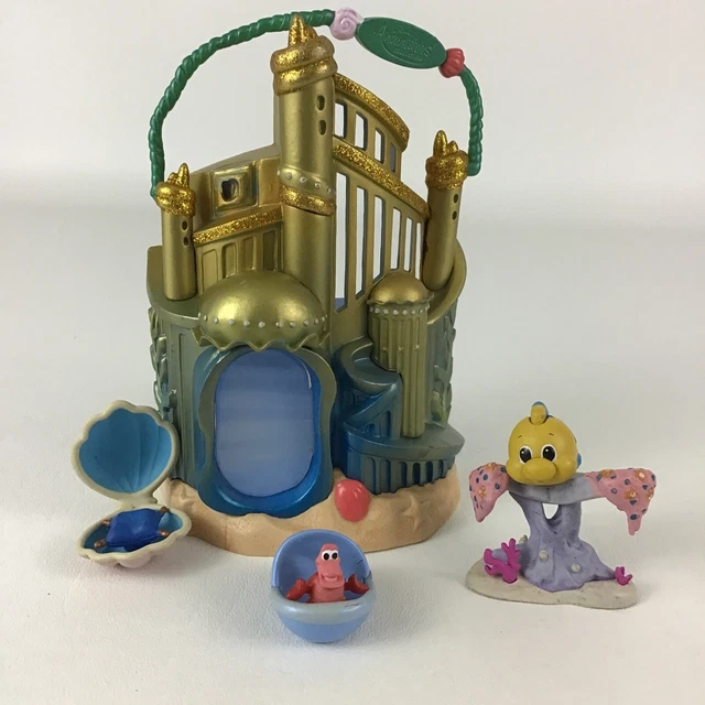 DISNEY STORE ANIMATORS' Collection Little Mermaid Ariel Royal Castle