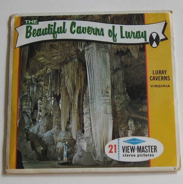 View-Master 3-Reel Packet S6 Beautiful Caverns of Luray Virginia A829 Viewmaster View-Master 3-Reel Packet S6 Beautiful Caverns of Luray Virginia A829 Viewmaster