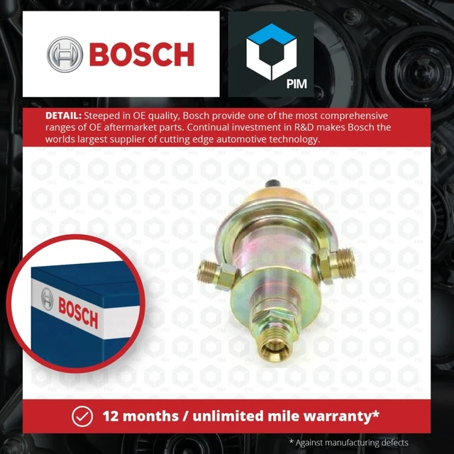 FUEL PRESSURE REGULATOR 0438161001 Bosch A0000780392 0000780392 125136