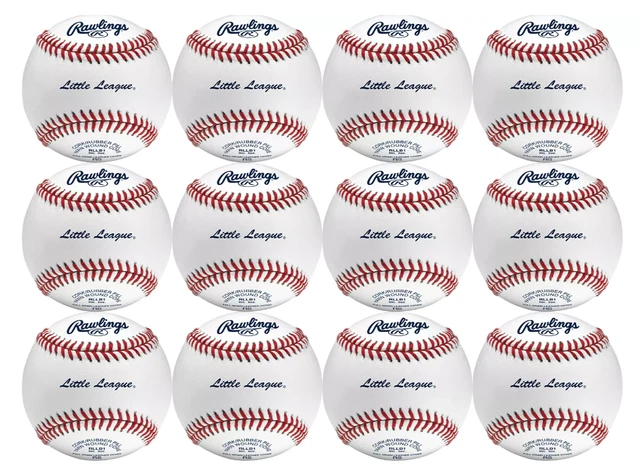 Rawlings Little League RLLB1 Baseballs - 12 Pack Rawlings Little League RLLB1 Baseballs - 12 Pack