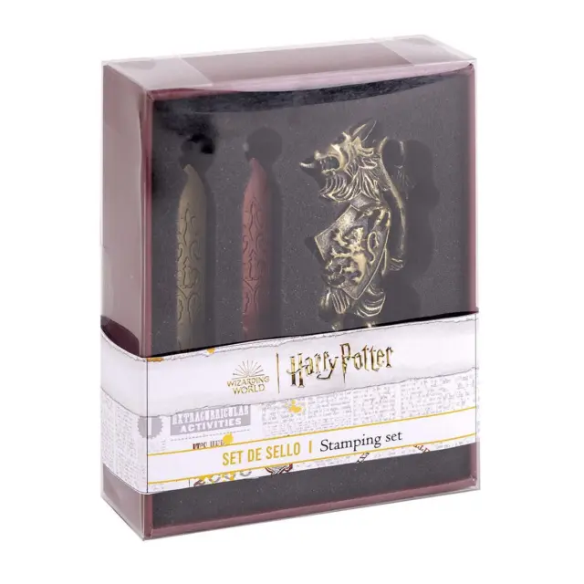 Harry Potter Siegel Stempel Wachssiegel Briefsiegel Set Hogwarts Gyffindor