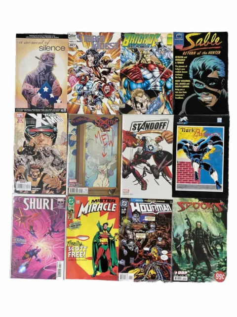 Marvel DC Image Etc Comics Job Lot X 12 Comic Book Bundle Various Titles Set 2