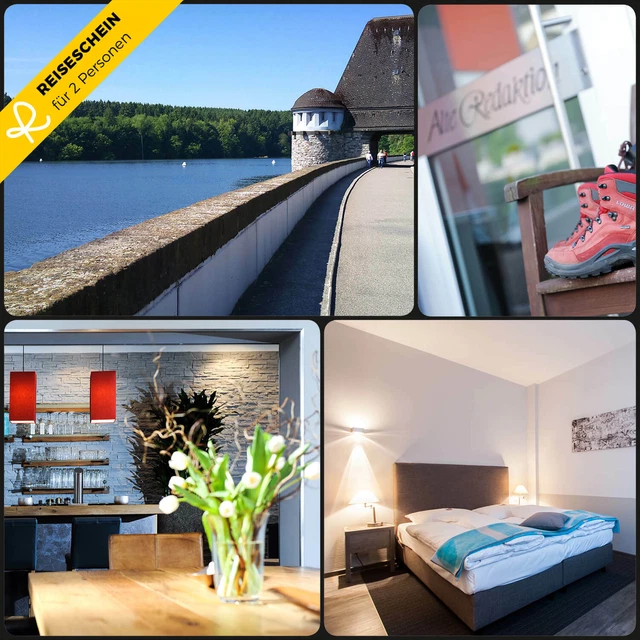 Kurzurlaub Gevelsberg 3 tage 2 Personen 3*S Hotel Hotelgutschein Erholung Reise