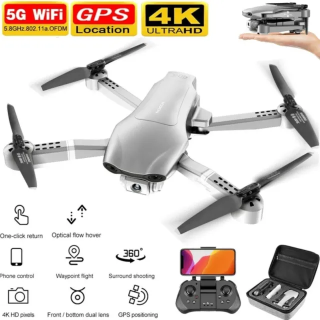 4DRC-F3 Professional Drones GPS 5G WiFi FPV with 4K/1080P HD Wide Angle Camera