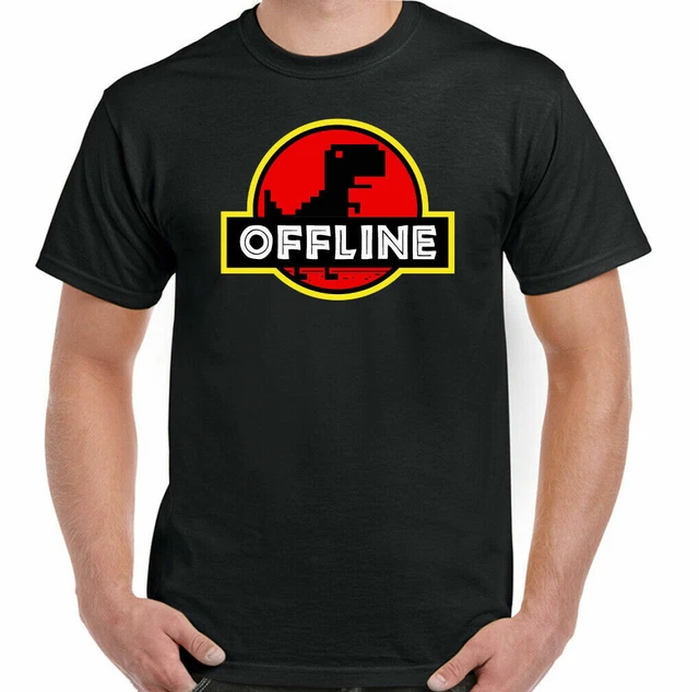 Gioco T-Shirt Offline da Uomo Retrò Divertente Video Zx Spettro Atari PC Console