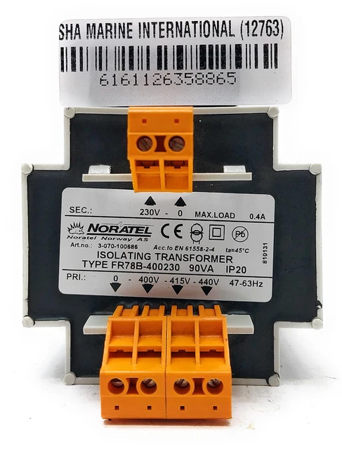 Noratel FR78B-400230 Isolating Transformer 8865