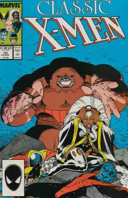 Classic X-Men #10 Marvel Comics June Jun 1987 (FNVF)