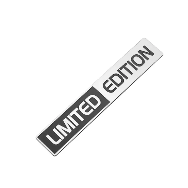 Limited Edition Car Trunk Rear Fender Side Decal Sticker Badge Metal Emblem