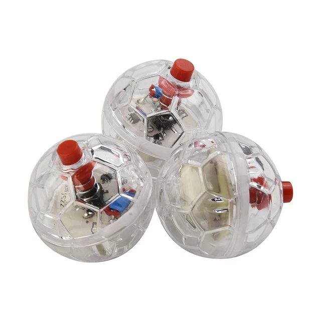 3pcs Hunt Glow Sport Ball Glitter Supernatural Equipment Pet Sports Toys