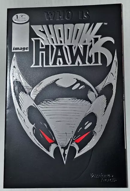 Shadowhawk (Image, 1992 series) #1 VF/NM Foil Embossed Cover