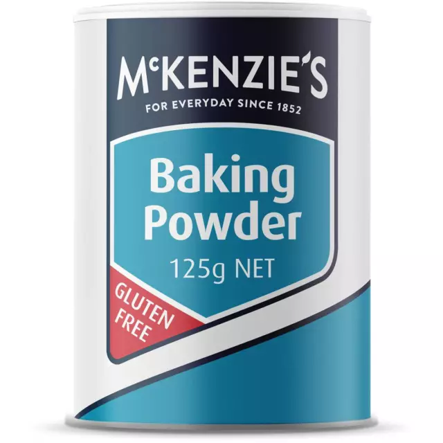 Mckenzies Baking Powder Gluten Free GF 125g