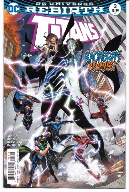 Titans #3 Rebirth DC Comics 1st Print 2016 NM