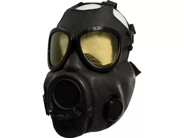 Vietnam War era US Army M17A1 Field Gas Mask (L&R) Sealed Bag in box 1967 Sz SM Vietnam War era US Army M17A1 Field Gas Mask (L&R) Sealed Bag in box 1967 Sz SM