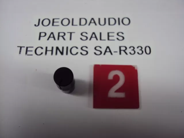 Technics SA-R330 Receiver Balance Knob. Tested. Parting Out Entire SA-R330