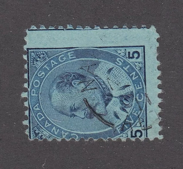 Alberta Split Ring Town Cancel, "Nakamum", No, 11 (Early)