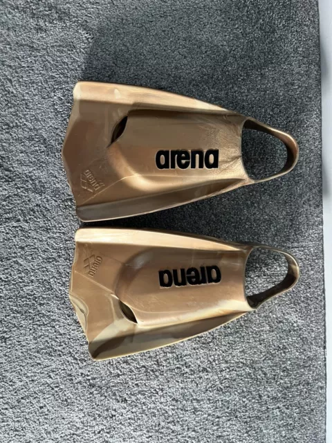 Arena Powerfin Pro Fins-Gold (10-10.5 UK/ 44-45 EU)