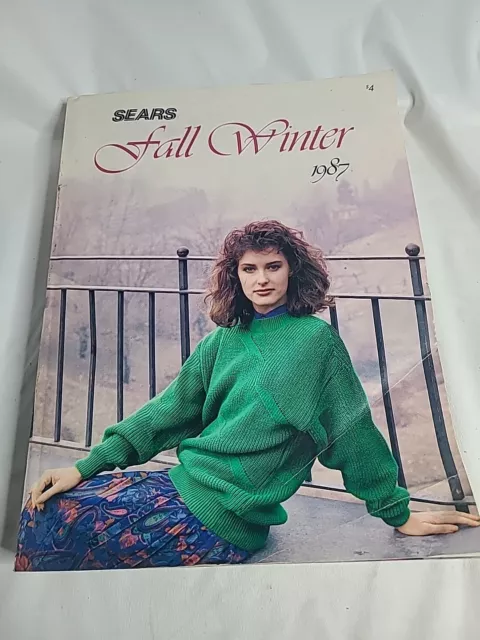 Sears Catalog Fall Winter Toys Clothes Home Goods Fashion Decor 1987 Vtg 1980s