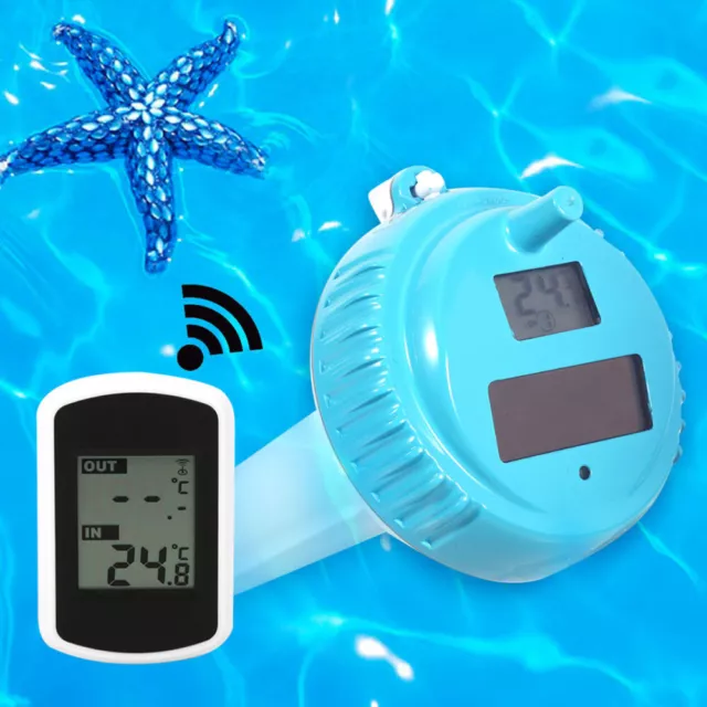 Digital Swimming Pool and Spa Thermometer Floating Wireless Thermometer Water