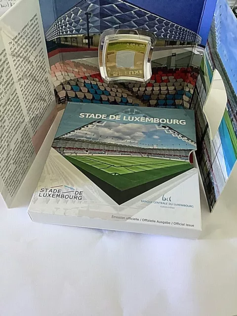 Pièce commémorative 2,5  euro Luxembourg 2022 BE "  Stade Luxembourg  "