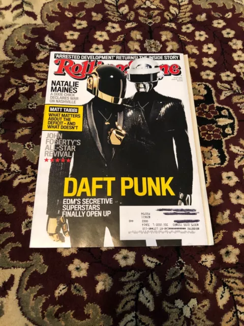 Rolling Stone Magazine 2013 Issue 1184 Daft Punk Rock Music