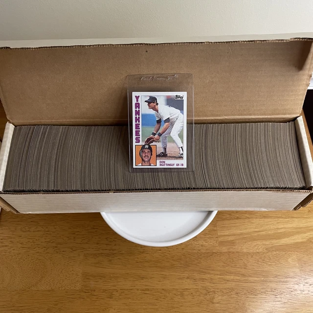 1984 Topps baseball complete set (792/792) - Don Mattingly RC