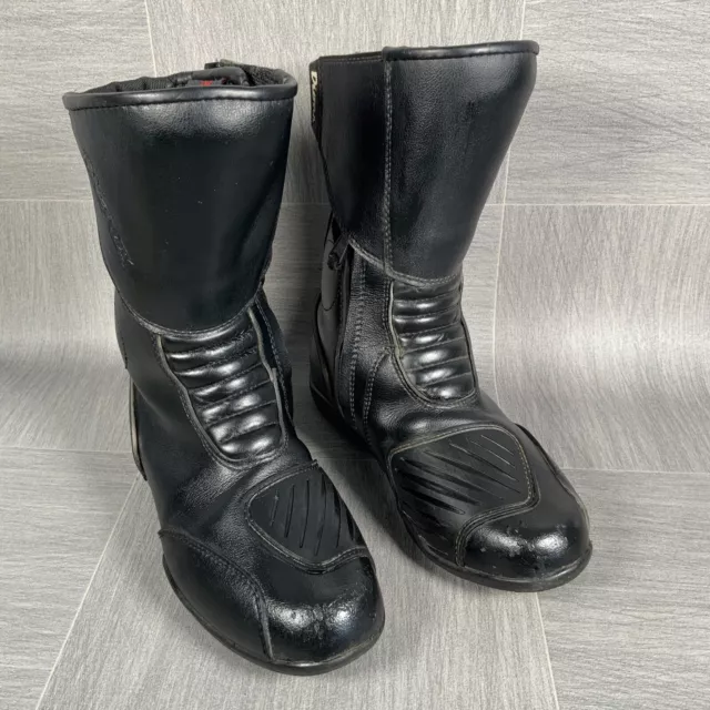 Ladies quality DIORA Hipora motorcycle boots. UK size 4.