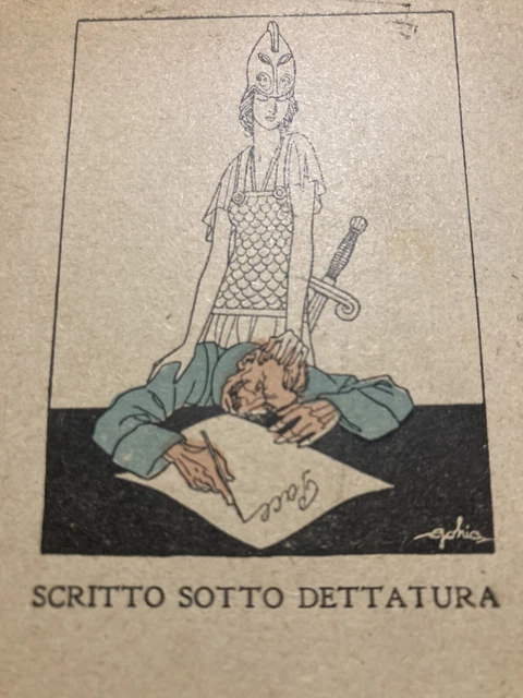 Cartolina Postale Italiana In Franchigia - Scritto Sotto Dettatura ( Firmata)