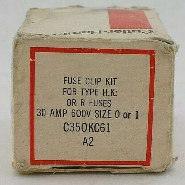 Cutler-Hammer C350KC61 Fuse Clip Kit